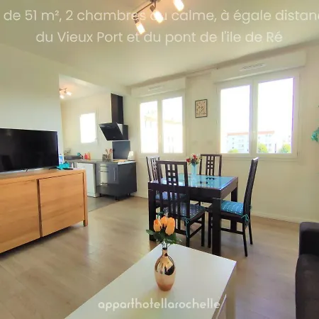 6 Appartements Et 4 Adresses A Mi-Chemin Entre Le Vieux Port Et L Ile De Re Apartment *